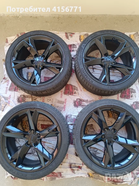 Джанти за Ауди с летни гуми KUMHO 19', снимка 1