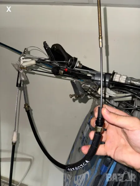 ЖИЛО, РЪЧНА СПИРАЧКА 01380761 PEUGEOT 605 2.0, 2.0 Turbo, 2.1 D, 2.1 Турбо дизел, 3.0, 3.0 SV 24, снимка 1