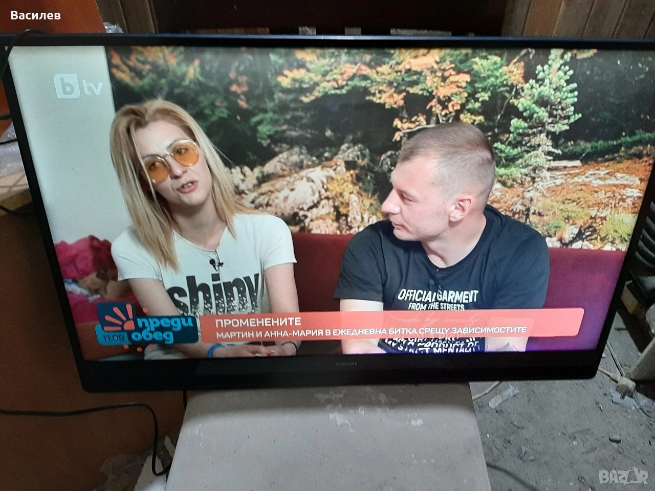 Лед тв Samsung 32 инча, снимка 1