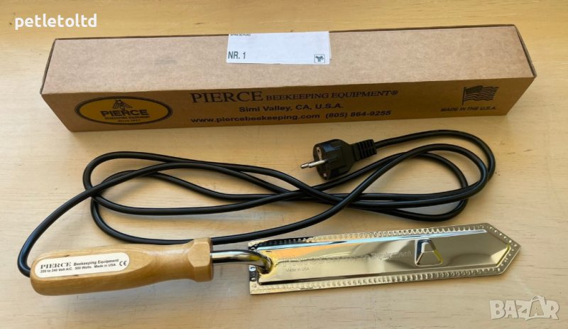 Професионален пчеларски ръчен ел. нож за разпечатване PIERCE U.S.A., снимка 1