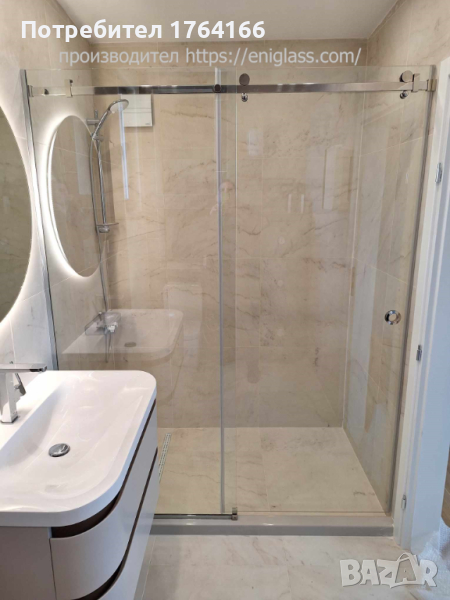 ДУШ КАБИНА С ПЛЪЗГАЩА ВРАТА , снимка 1