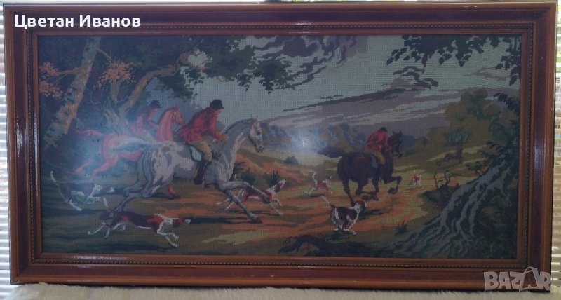 Голям гоблен с размери 117/60, снимка 1