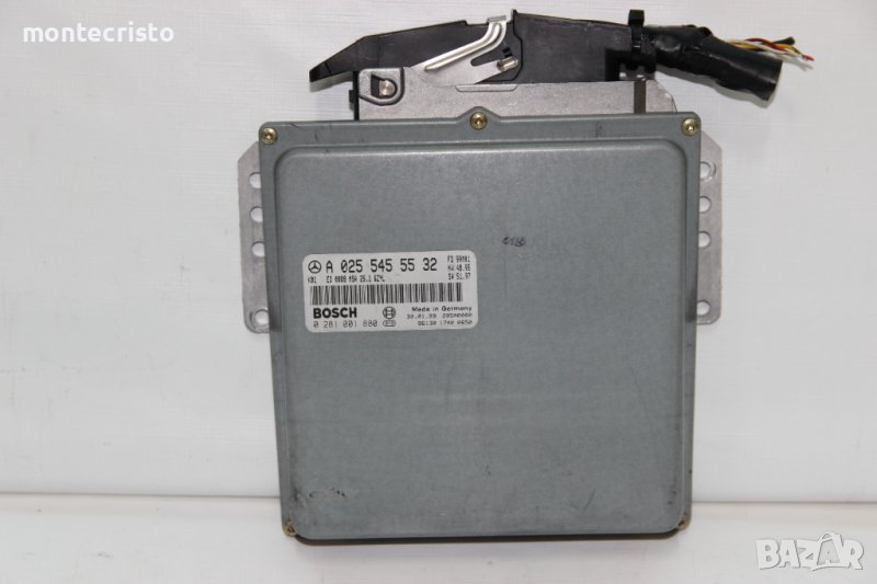 Моторен компютър Mercedes W210 (1995-2002г) 0 281 001 880 / 0281001880 A0255455532 / A 025 545 55 32, снимка 1