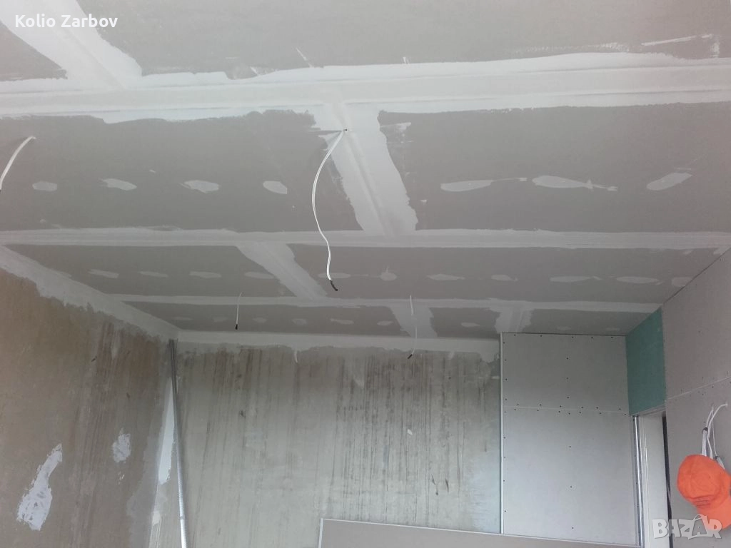 Шпакловка, гипсокартон , тавани и стени - качествено и навреме. Шпакловка, гипсокартон , тавани и ст, снимка 1