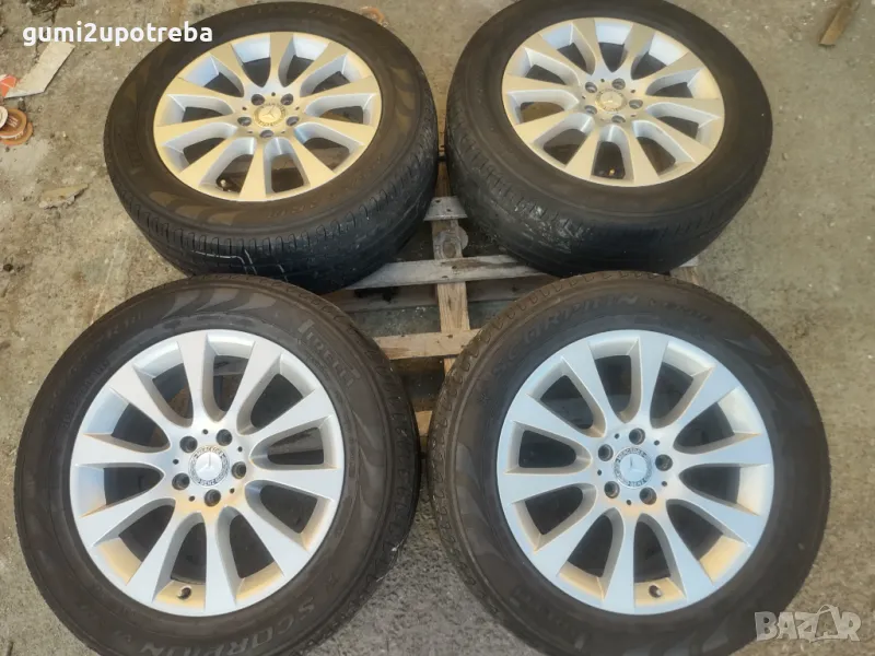 18 джанти 5х112 Mercedes ML W164 GLE W166 8J et56 Оригинал, снимка 1