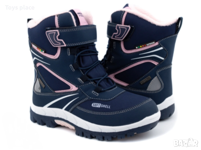 34н Soft Shell American club Водоотблъскващи зимни боти, снимка 1