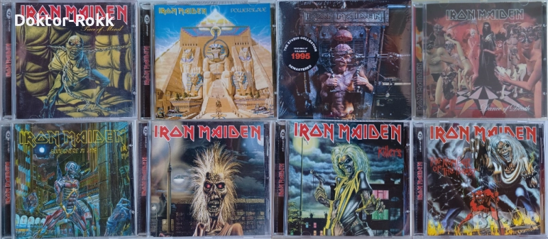 Iron Maiden - оригинални и неофициални дискове, снимка 1