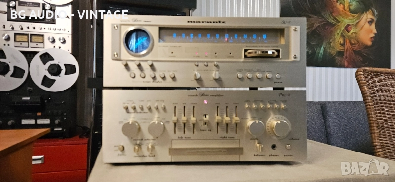 Marantz PM-8 Marantz ST-8 усилвател и тунер, снимка 1