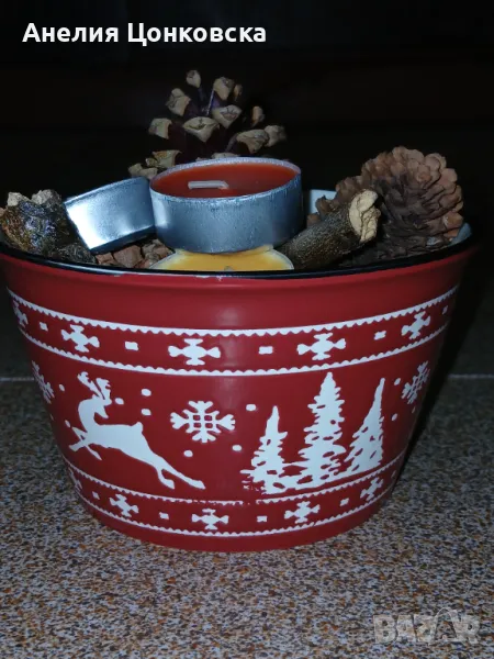 Нова коледна купа 500 мл., снимка 1