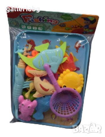 Игра с много рибки и аксесоари - риболов , снимка 1
