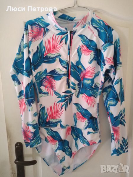 Бански с дълъг ръкав за уейк, кайт или сърф, снимка 1