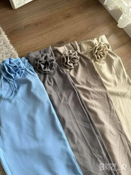 панталон с 3д цвете , снимка 1