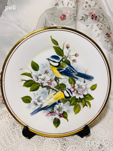 порцеланова чиния за стена , снимка 1