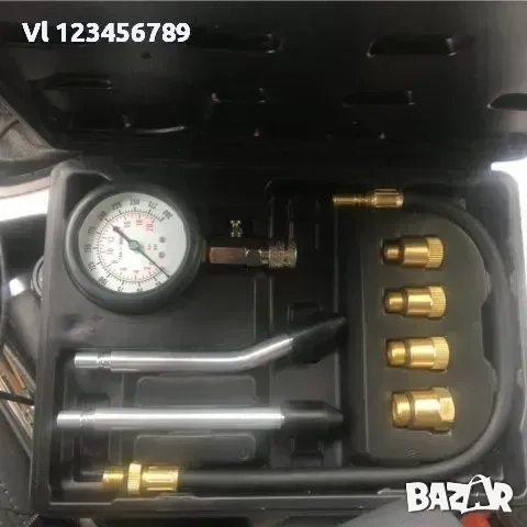 Тестер за измерване на компресия на бензинови двигатели FORCE KRAFT, снимка 1