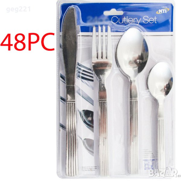 Комплект прибори за хранене 48бр., снимка 1