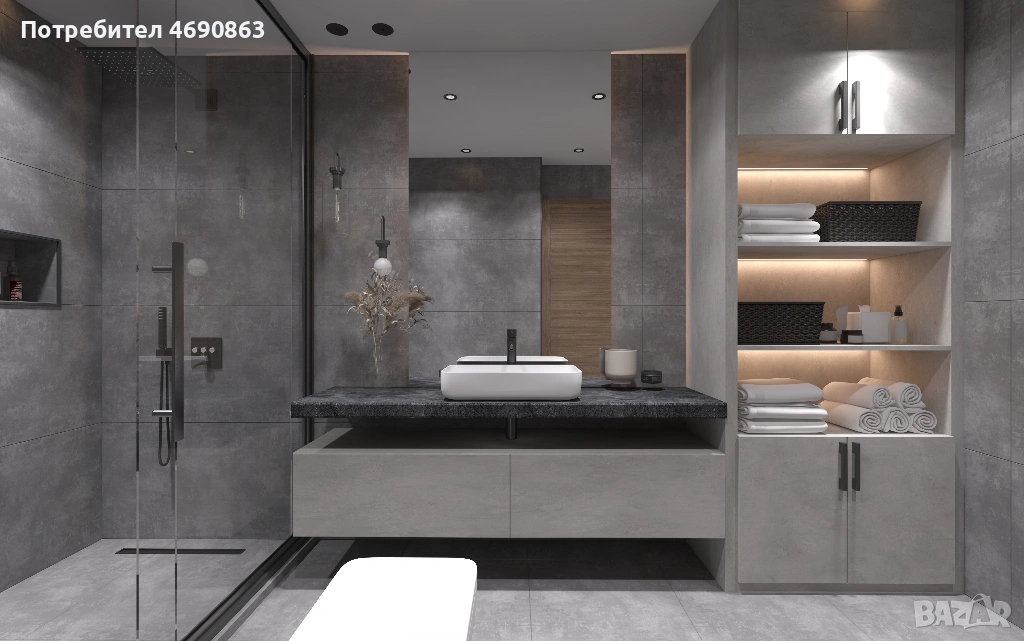 Лепене на плочки, гранитогрес, ест. камък - Бързо и качествено, снимка 1