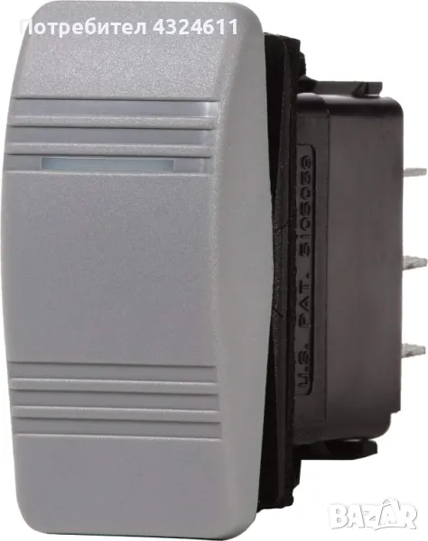 Водоустойчив елетрически ключ Blue Sea Systems Contoura III-8221, за морски, автомобилни, офроуд и и, снимка 1