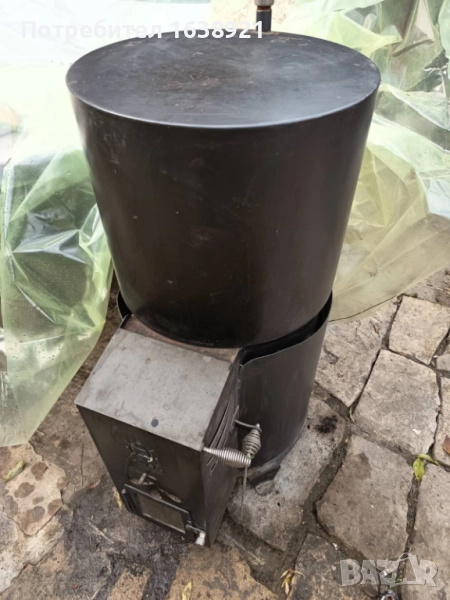 Продавам печка на дърва с водна риза Gamera, снимка 1