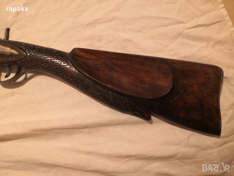 Старинна капсолна пушка, шишане, карабина, снимка 1