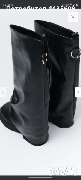 Дамски кожени боти, снимка 1