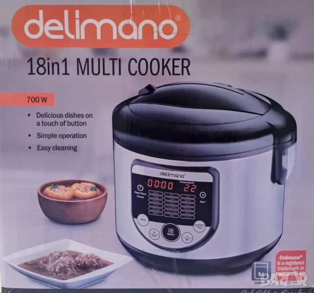 МУЛТИКУКЪР DELIMANO, снимка 1