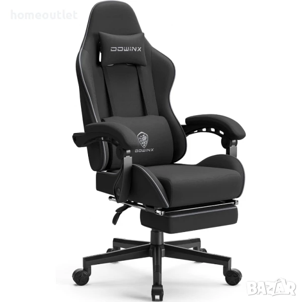 ПРОМОЦИЯ Висококачествен геймърски / офис стол с атрактивен дизайн DOWINX LS-665801, снимка 1