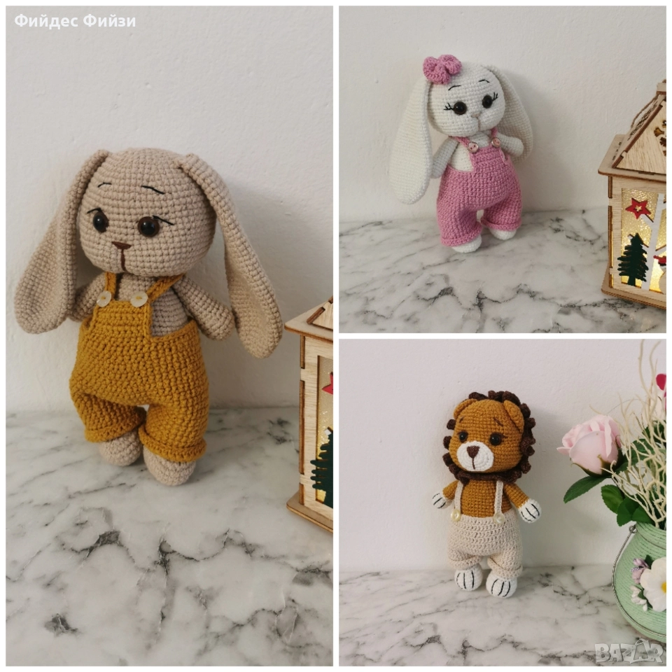 Ръчно плетени играчки Амигуруми, снимка 1