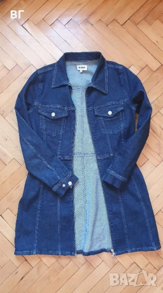 Зимна дънкова рокля размер с/м -20 лв, снимка 1