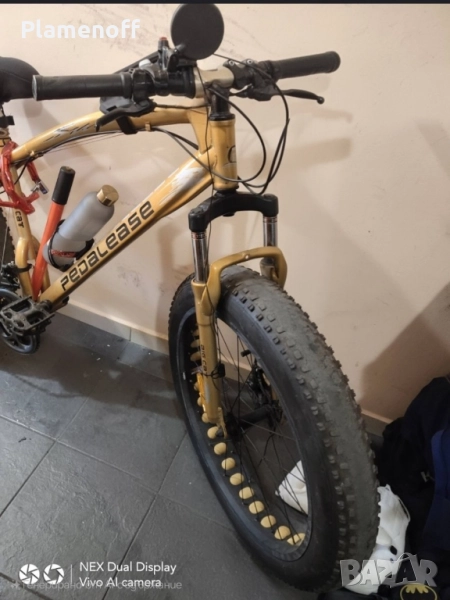 fat bike pedalease big cat 26инча, снимка 1