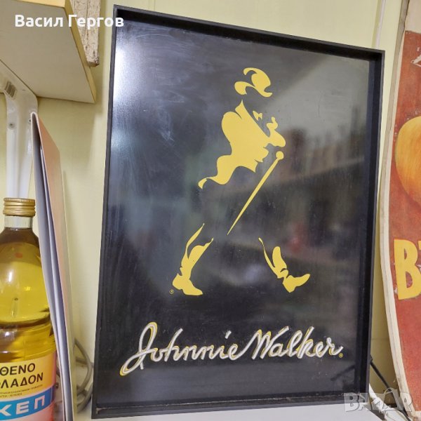 Неонова реклама Джони Уокър, снимка 1