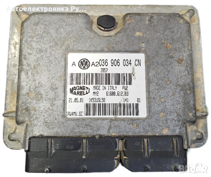 компютър VW VOLKSWAGEN GOLF BORA 1.6 AZD 036 906 034 CN, 036906034CN, 61600.612.03, IAW4MV.GC, снимка 1