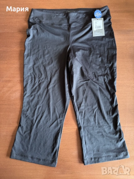 дамски черен спортен панталон, клин Energetics 3/4, размер 44/XL, снимка 1