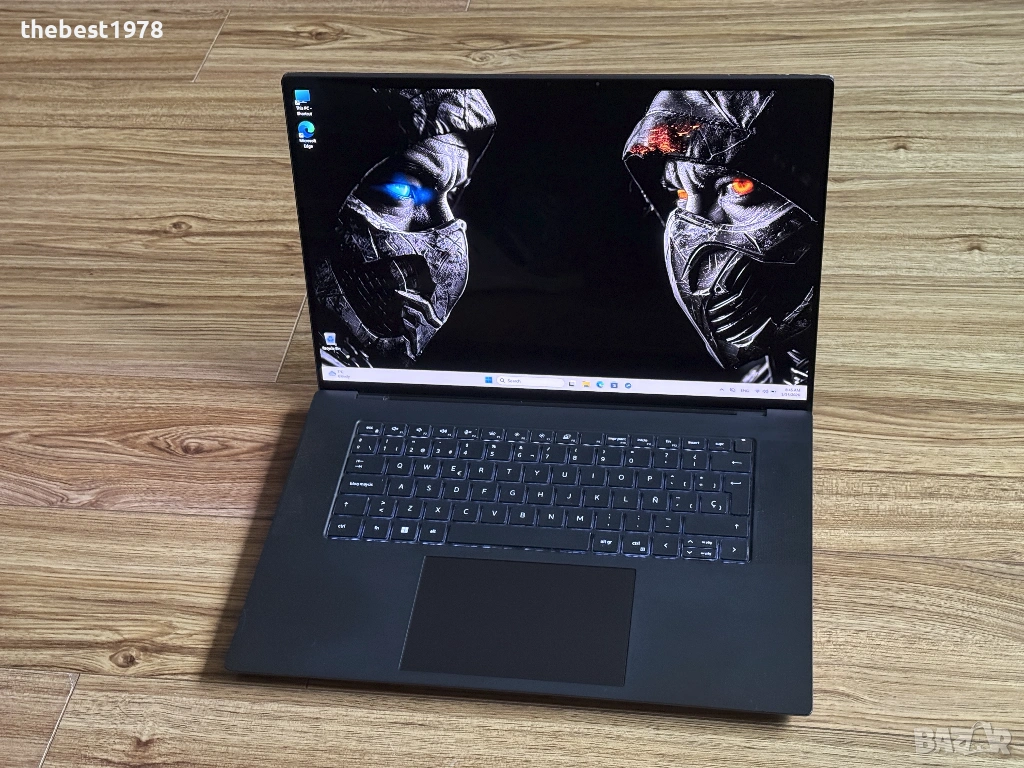 4K OLED Touch DELL 5680`i7-13800H/RTX 4000 ADA-12GB/32GB DDR5/512GB SSD/Бат 12ч/Гаранция, снимка 1