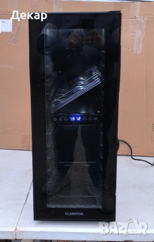 Охладител за вино с 2 зони Klarstein Shiraz 12 Slim за 12 бутилки, снимка 8 - Хладилници - 52354230