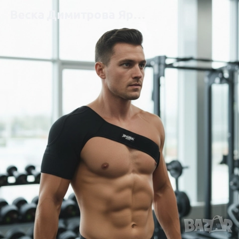 Ортеза за рамо JINGBA Shoulder Support JB-8010 - без напрежение в мускулите, снимка 2 - Други - 52665906