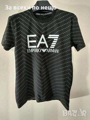Emporio Armani Мъжка Тениска👕Мъжка Блуза С Къс Ръкав - Различни Цветове Код Urban24, снимка 2 - Тениски - 53667458