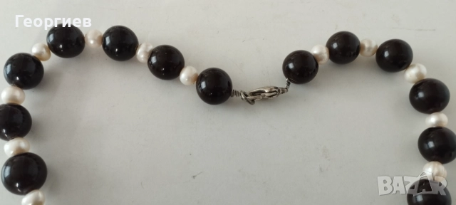 Колиета,гривна с естествени перли.Броеница кехлибар., снимка 7 - Колиета, медальони, синджири - 51866194