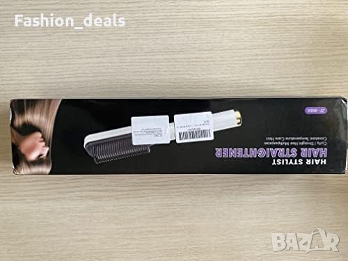 Ново 2 в 1 четка за изправяне на коса/80-230°C /оформяне коса, прическа, жени, снимка 6 - Други - 41140285