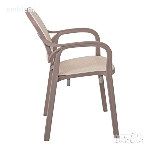 Стол трапезен LUNA Бежав, снимка 3 - Столове - 44277076