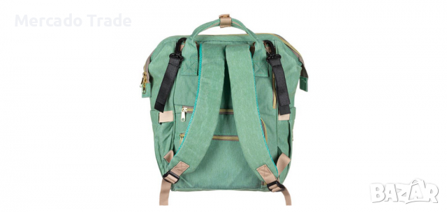 Чанта за повиване, Зелена, снимка 5 - Пелени, памперси - 36268196