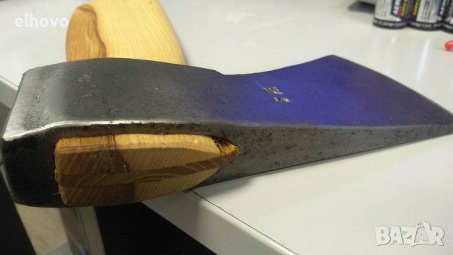 Стара кована немска брадва #1, снимка 9 - Други инструменти - 39500188