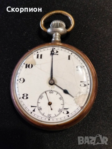 Джобен часовник - JUNGHANS - ГЕРМАНИЯ - ПРОМОЦИЯ с посребрени капаци позлата., снимка 10 - Джобни - 48361755