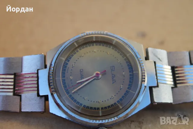 СССР оригинален часовник ''Слава'' кварц, снимка 7 - Мъжки - 47706882