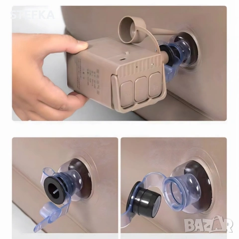 Надуваем матрак, снимка 5 - Надуваеми легла - 53065962