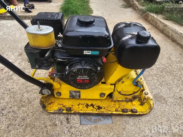 ТРАМБОВКА WACKER/HONDA ВИБРО ПЛОЧА , снимка 10 - Индустриална техника - 56216946