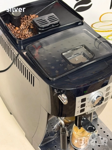 Кафемашина кафе автомат delonghi magnifica S с гаранция, снимка 3 - Кафемашини - 52871140
