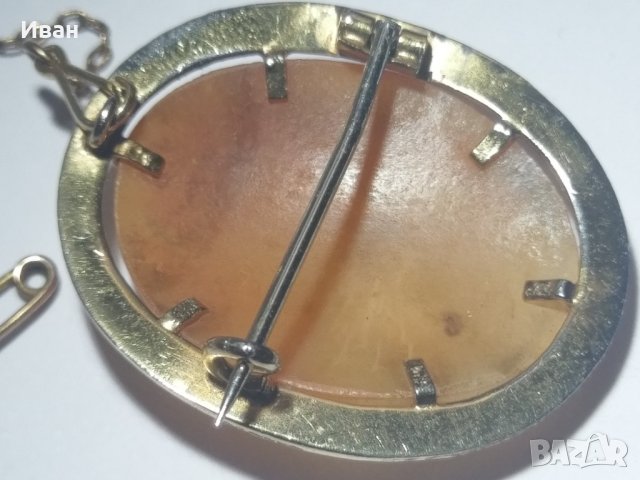 Камея - рапан, снимка 5 - Колиета, медальони, синджири - 40496666