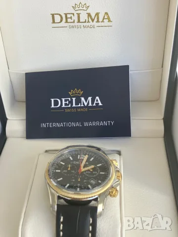 Delma Chronograph San Marino Swiss Made, снимка 8 - Мъжки - 55962348