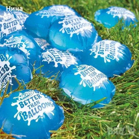 Водни бомби Nerf Better Than Balloons, 36 капсули, снимка 2 - Други - 55847075