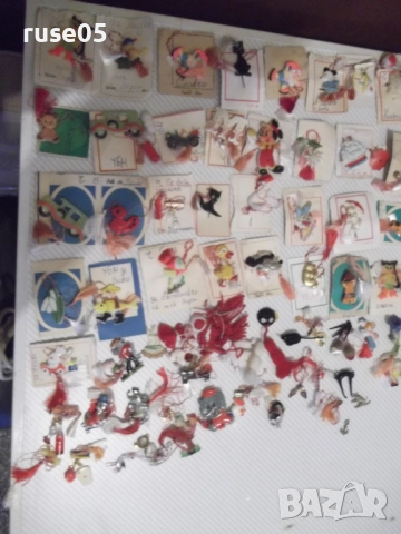 Лот от 64 бр. мартенице от соца, снимка 7 - Колекции - 52509022